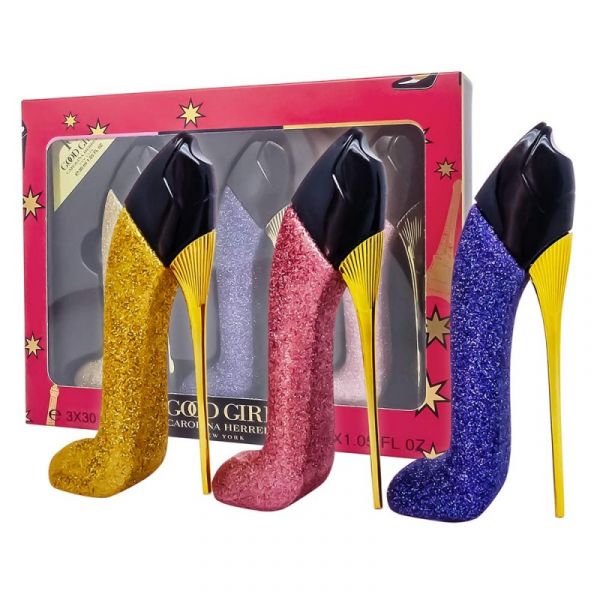 Gift set Carolina Herrera Glitter, 3x30ml